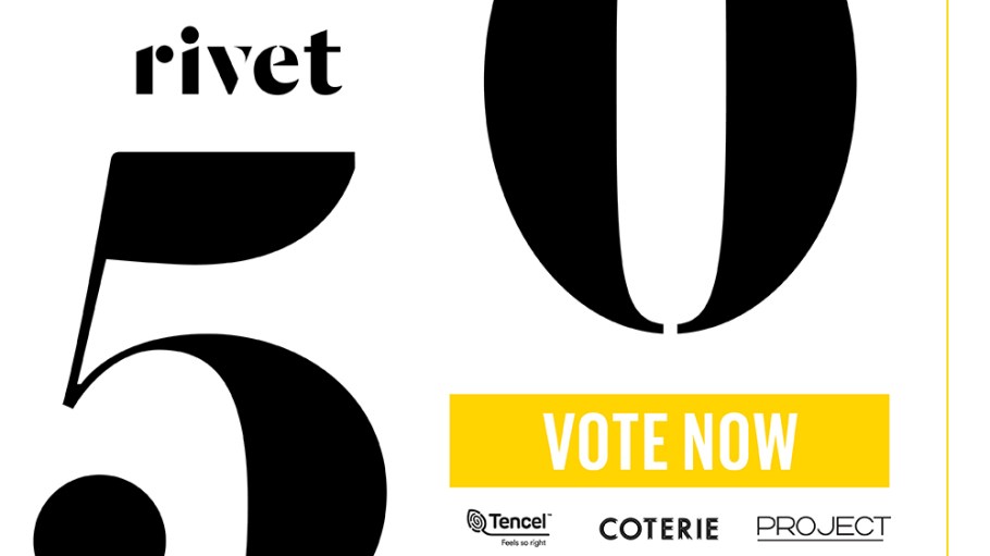 Online voting is now open for the Rivet 50, the annual index of the most influential leaders advancing the business of denim.