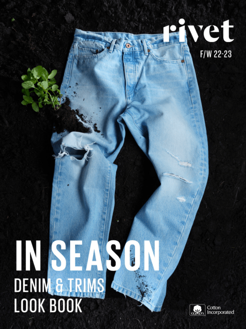Showcasing more than 100 products, the In Season: F/W 22-23 Denim and Trims Look Book represents the industry's sustainable evolution.