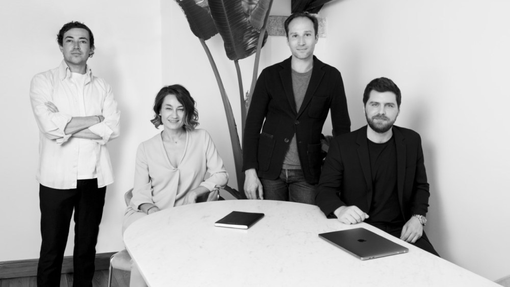 Enrico De Finis, Angela Masiero, Olivier Billon and Matteo Baldi