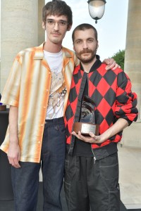 Florentin Glemarec and Kevin Nompeix, founders of EgonLab, winners of the Pierre Berge Prize