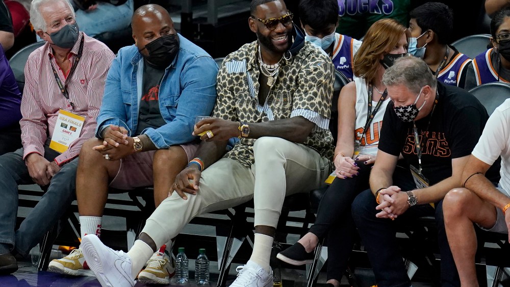 LeBron James at NBA Finals