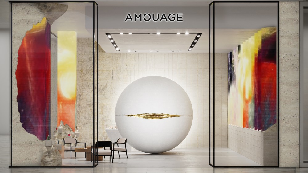Ultraniche fragrance brand Amouage boutique store