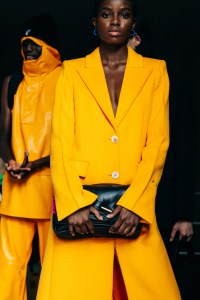 Backstage at Off-White Fall 2021