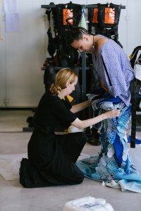 Domitille Kiger in Iris van Herpen couture.