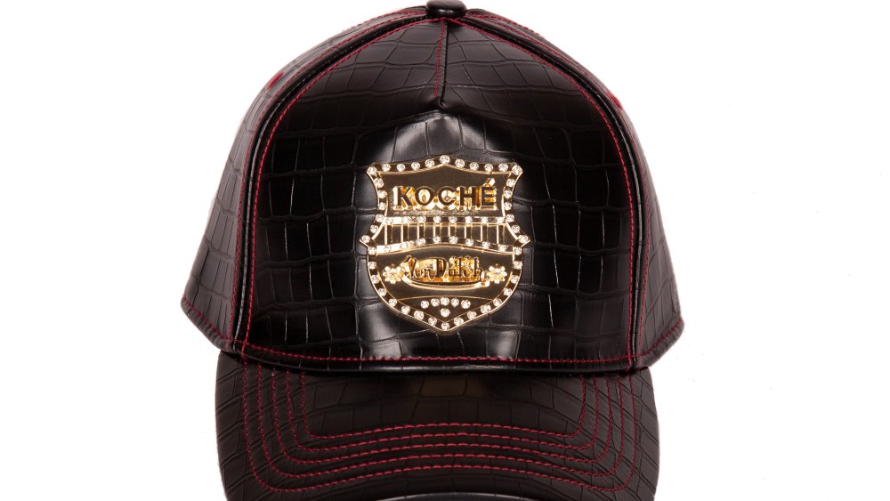 A cap from the Koché X Von Dutch capsule