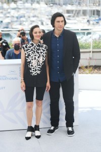 Marion Cotillard and Adam Driver