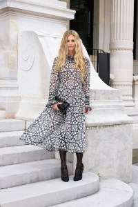 Front row at Chanel Couture Fall 2021