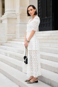 Front row at Chanel Couture Fall 2021