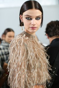Backstage at Christian Dior Couture Fall 2021