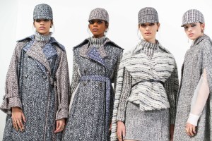 Backstage at Christian Dior Couture Fall 2021