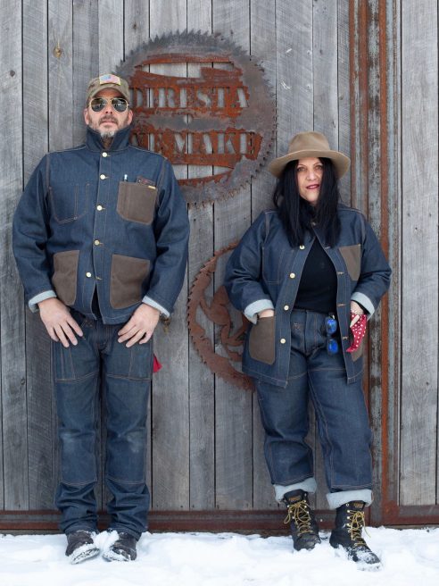 Celebrity artist/maker Jimmy DiResta teamed up with CORDURA for his durable denim line MakeWear Welders Jeans.
