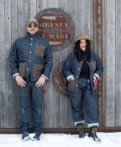 Celebrity artist/maker Jimmy DiResta teamed up with CORDURA for his durable denim line MakeWear Welders Jeans.