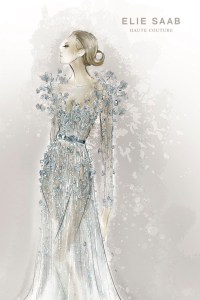 Elie Saab couture, fall 2021.