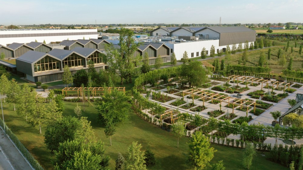 The Davines Village in Parma, Italy.