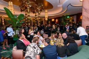 The scene at Delilah's opening party.
