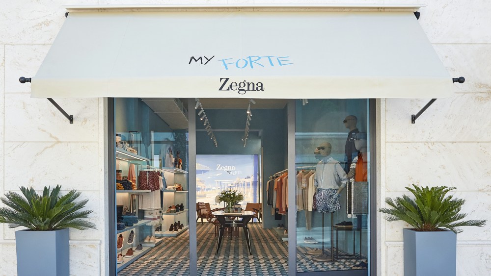 Ermenegildo Zegna store in Forte dei Marmi