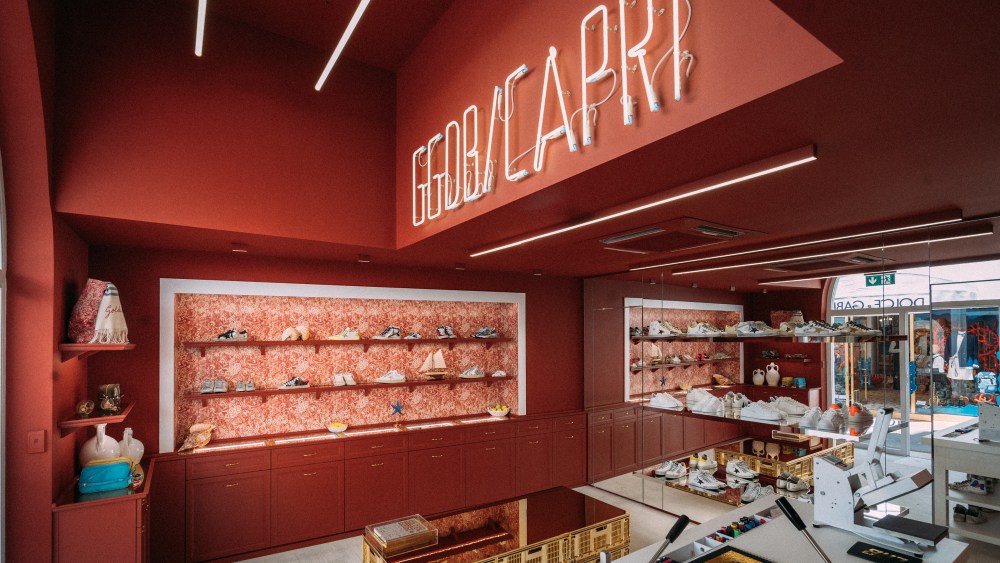 Golden Goose store in Capri