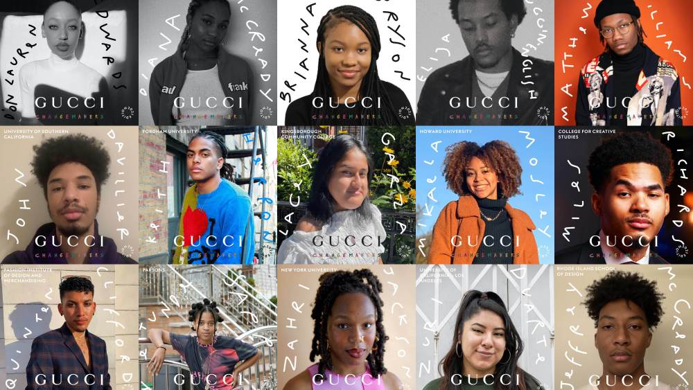 Gucci Changemakers North America Scholars class of 2021