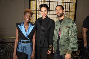 Front row at Jean Paul Gaultier Couture Fall 2021