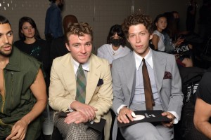 Front row at Jean Paul Gaultier Couture Fall 2021