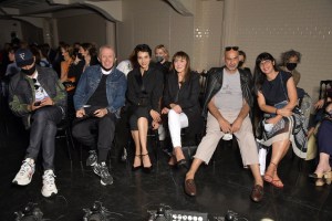 Front row at Jean Paul Gaultier Couture Fall 2021