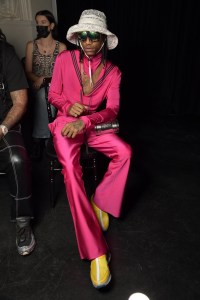 Front row at Jean Paul Gaultier Couture Fall 2021