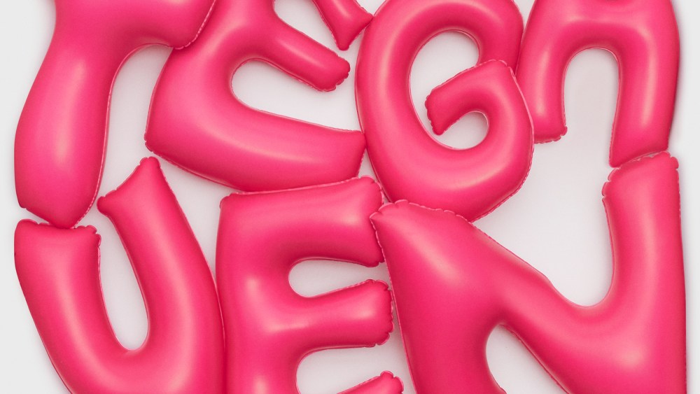 Bottega Veneta Qixi Wechat Mini-program pop-up features a inflatable logo design