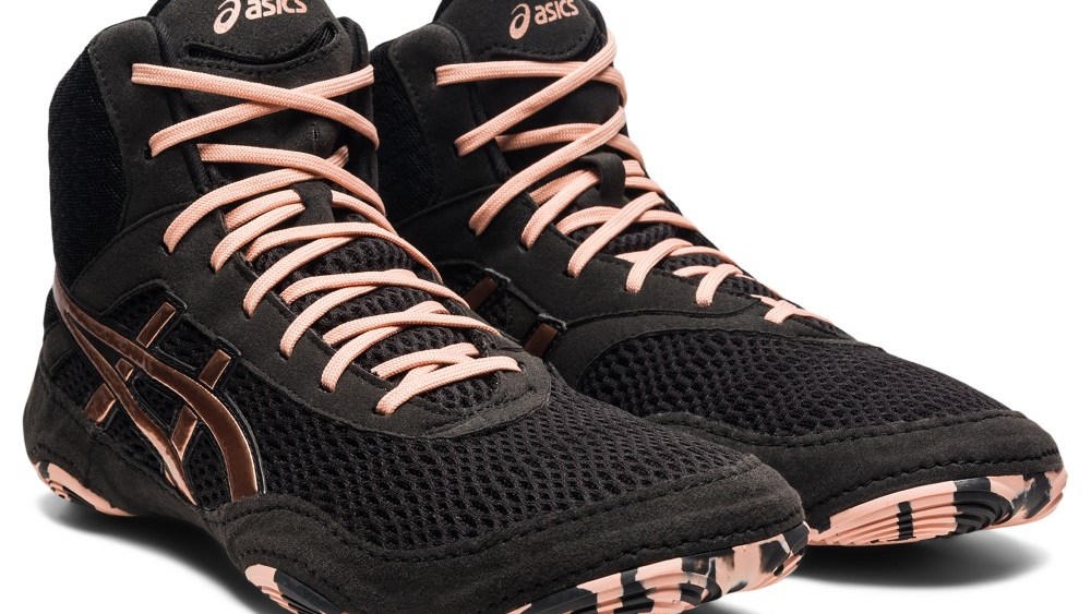 Asics designed its Matblazer wrestling boot for women's feet
