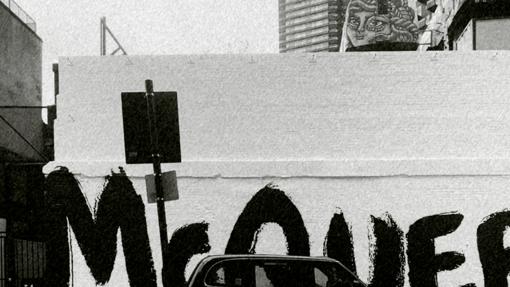 McQueen Graffiti guerrilla marketing campaign
