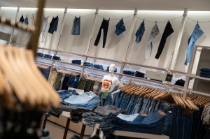 A look at Nordstrom’s anniversary sale in New York City.
