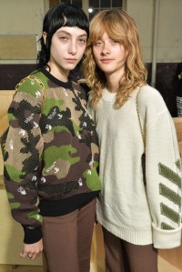 Front Row at Off-White Fall 2021