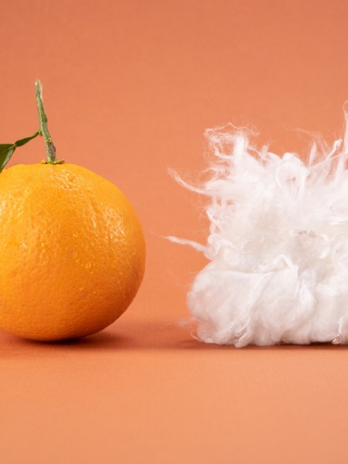 The Lenzing Group is partnering with Orange Fiber to produce the first Tencel branded lyocell fiber made of orange and wood pulp.