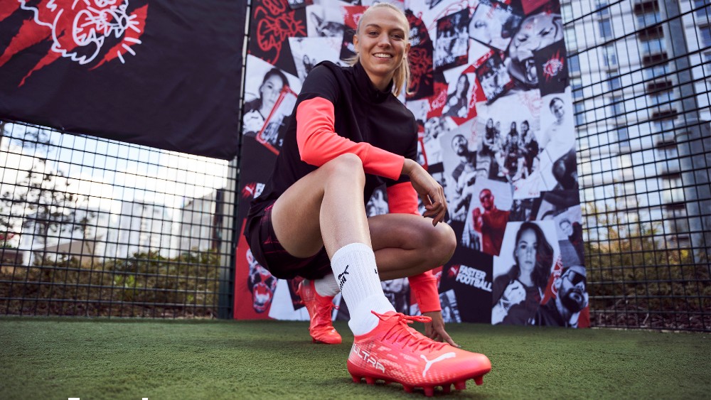 Manchester City's Esme Morgan said she immediately noticed a difference when she tried on the Ultra 1.3 boot.