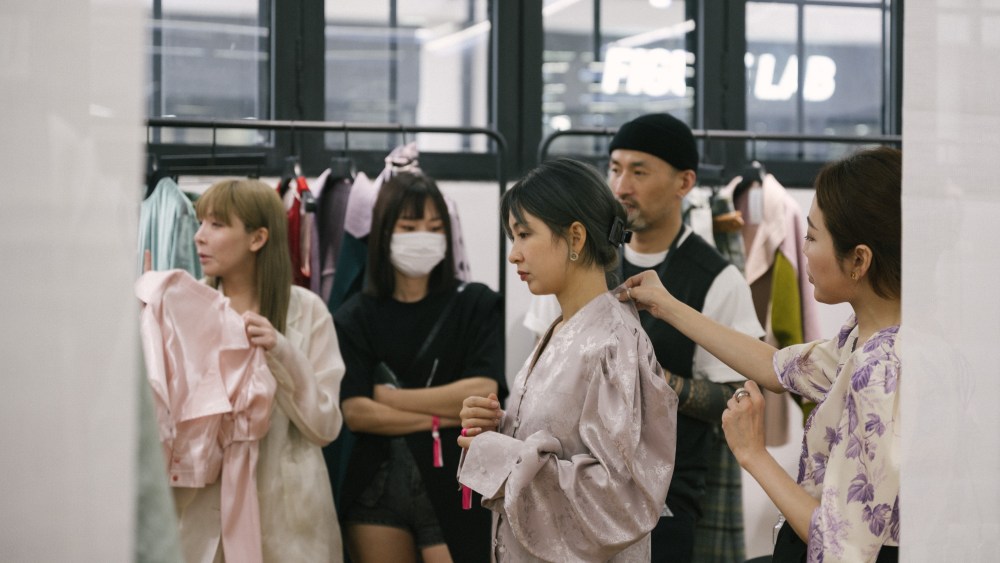 Buyers at Ontimeshow resort edition in Shanghai