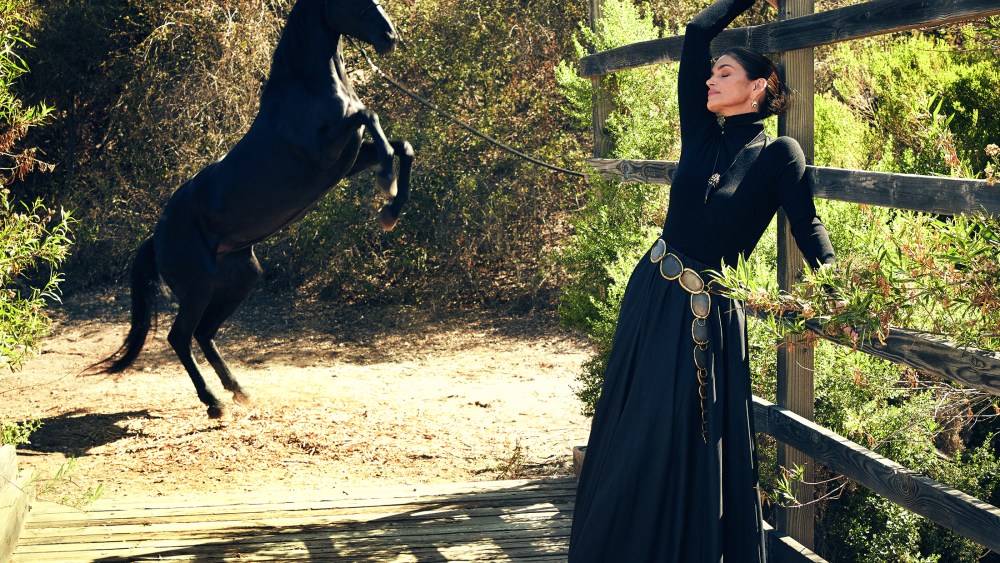 An image of Cindy Crawford, who features on the cover of Tatler's upcoming September issue.