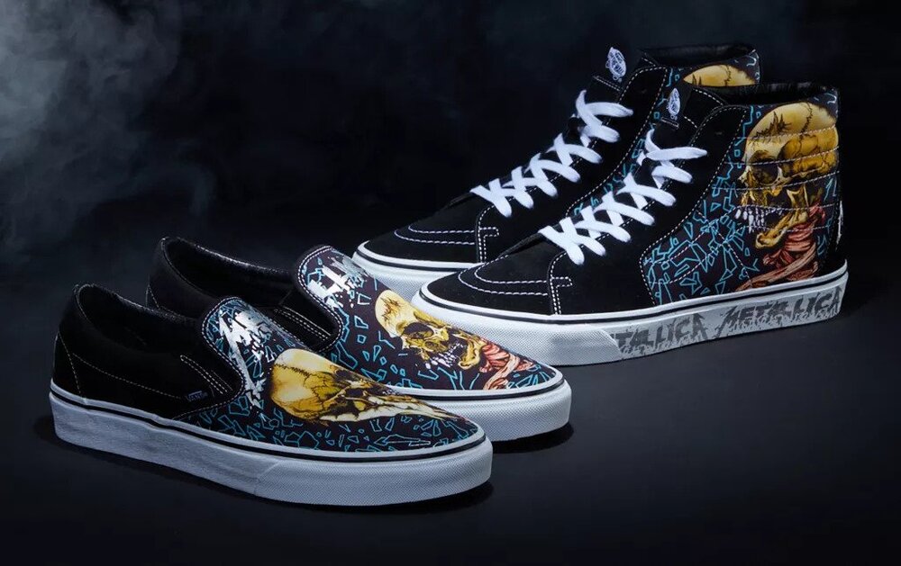 Vans has already sold out its fourth Metallica collaboration