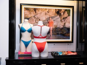 Atmosphere at the Victoria’s Secret store.