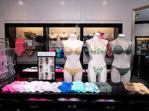 Atmosphere at the Victoria’s Secret store.
