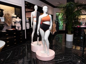 Atmosphere at the Victoria’s Secret store.