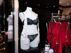 Atmosphere at the Victoria’s Secret store.