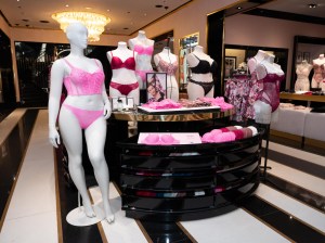 Atmosphere at the Victoria’s Secret store.