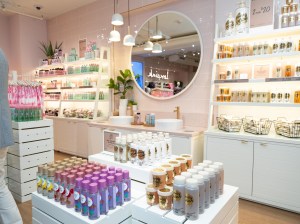 Atmosphere at the Victoria’s Secret store.