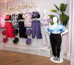 Atmosphere at the Victoria’s Secret store.