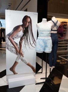 Atmosphere at the Victoria’s Secret store.