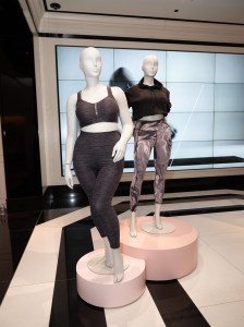 Atmosphere at the Victoria’s Secret store.