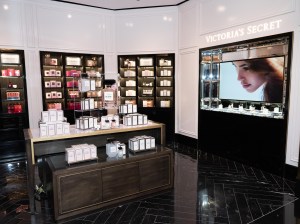 Atmosphere at the Victoria’s Secret store.