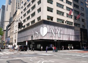 The Victoria’s Secret store in New York City.
