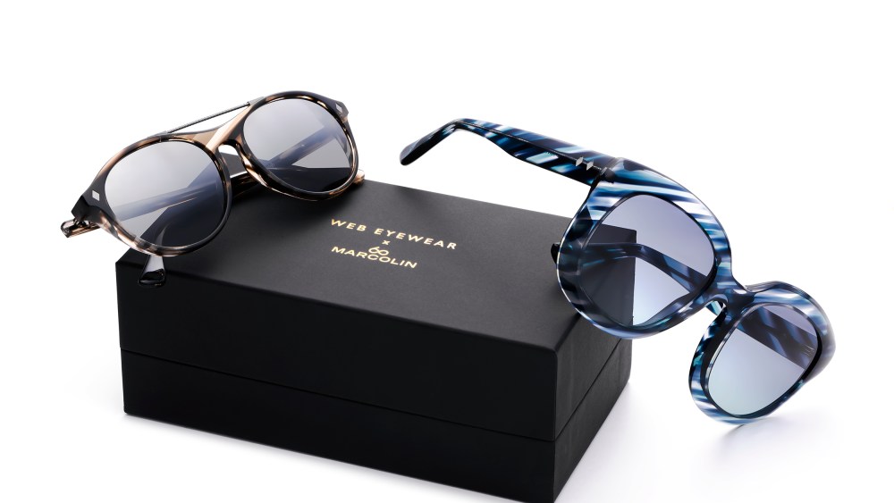 Web's special collection marking Marcolin's 60th anniversary.