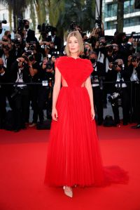 Rosamund Pike attends the OSS 117: From Africa With Love Final Screening & Closing Ceremony Red Carpet during the 74th Cannes International Film Festival, at the Palais des Festivals, in Cannes, France, on July 17, 2021. 17/07/2021-Cannes, FRANCE. (Sipa via AP Images)