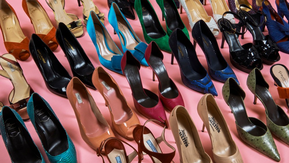 Some of Catherine Deneuve's shoes to be sold by Artcurial.